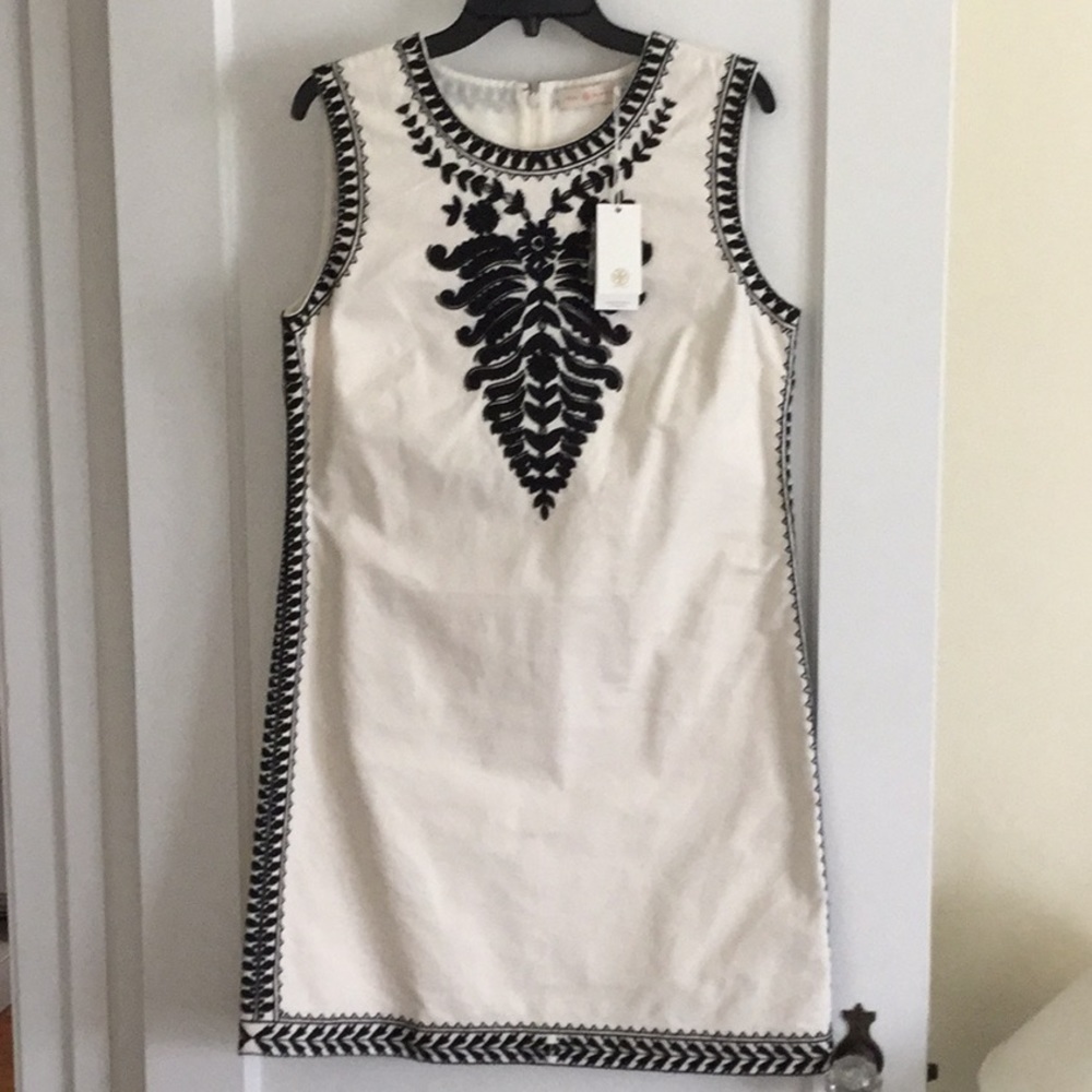 Tory Burch embroidered dress size 10